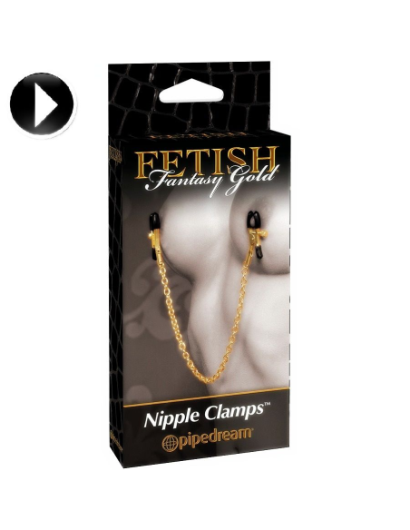 FETISH FANTASY GOLD - PINZAS PARA LOS PEZONES