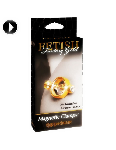 FETISH FANTASY GOLD - PINZAS PARA PEZONES