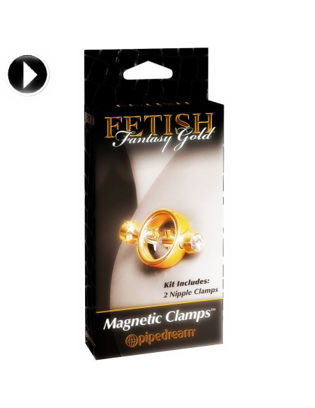 FETISH FANTASY GOLD - PINZAS PARA PEZONES