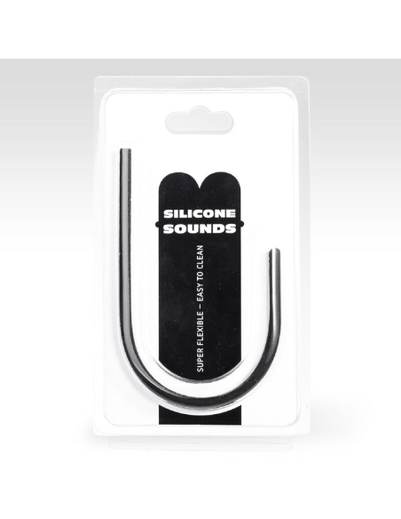 ALL BLACK - 8MM SONDA URETRAL SILICONA