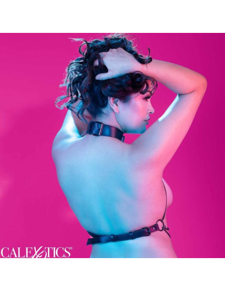 CALEXOTICS - EUPHORIA ARNÉS DE CUELLO DE CADENA TALLA GRANDE