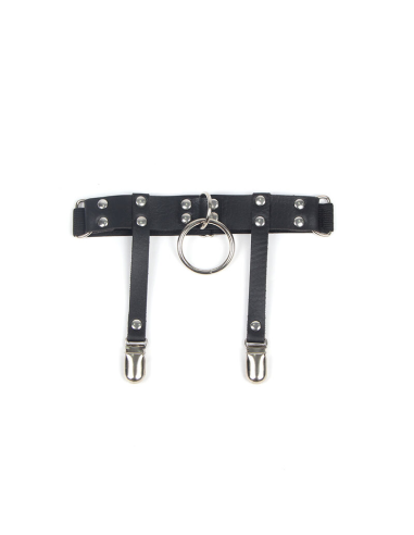 SUBBLIME - 953744 LIGA PUNK DE CUERO AJUSTABLE NEGRO TALLA ÚNICA