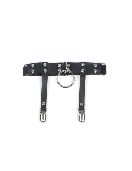 SUBBLIME - 953744 LIGA PUNK DE CUERO AJUSTABLE NEGRO TALLA ÚNICA