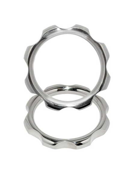METAL HARD - ANILLO TORQUE METAL PARA PENE Y TESTÍCULOS 50 MM