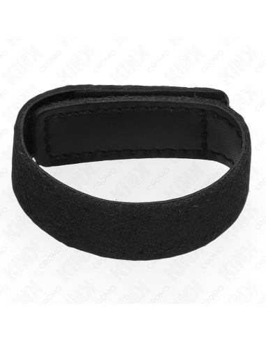 KINK - ANILLO PENE CUERO CON CIERRE DE VELCRO 20 X 2 CM