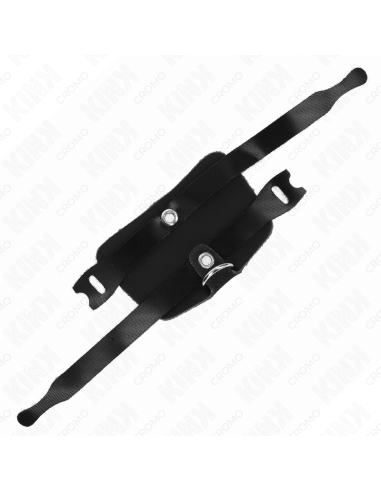 KINK - ANILLO PENE CUERO CON CIERRE DE GANCHO AJUSTABLE