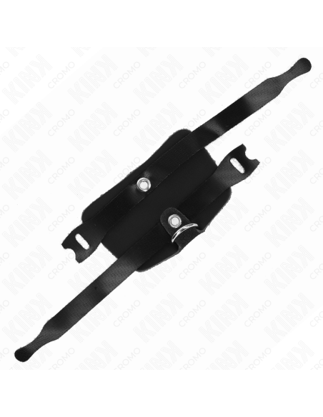 KINK - ANILLO PENE CUERO CON CIERRE DE GANCHO AJUSTABLE