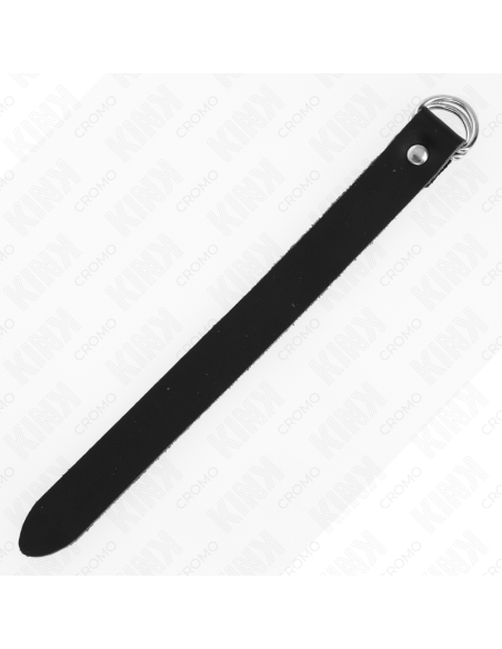 KINK - ANILLO PENE CUERO CON CIERRE A PRESIÓN 22 X 2 CM