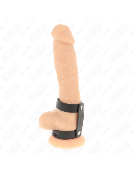 KINK - ANILLO PENE DOBLE POLIPIEL AJUSTABLE