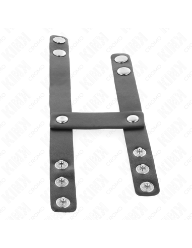 KINK - ANILLO PENE DOBLE POLIPIEL AJUSTABLE