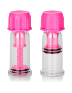 CALEXOTICS - VACCUM TWIST SUCCIONADORES PEZONES ROSA