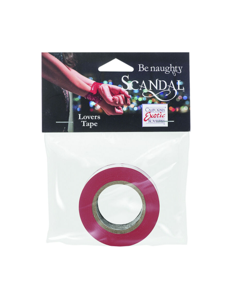 CALEXOTICS - SCANDAL CINTA DE BONDAGE ROJA