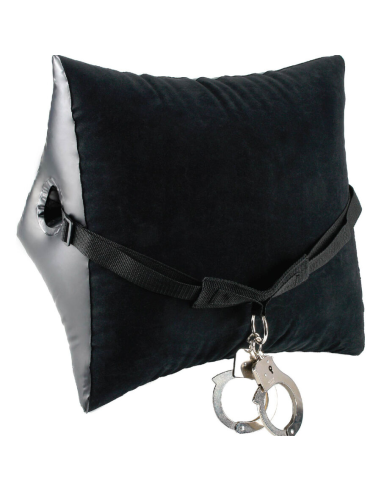 FETISH FANTASY SERIES - ALMOHADA HINCHABLE POSICION MASTER CON ESPOSAS