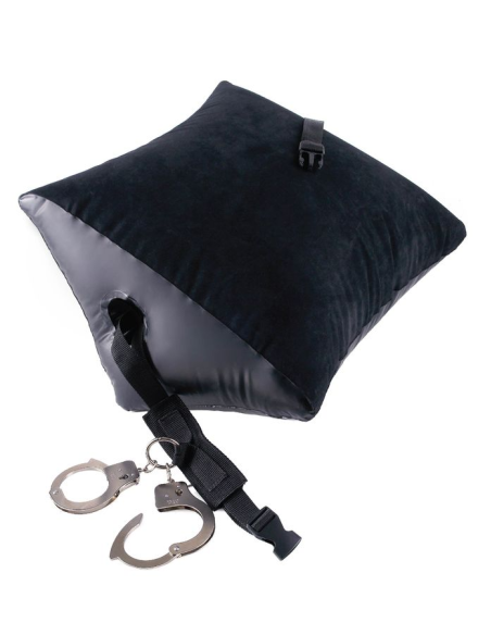 FETISH FANTASY SERIES - ALMOHADA HINCHABLE POSICION MASTER CON ESPOSAS
