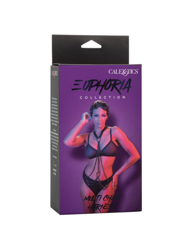 CALEXOTICS - EUPHORIA ARNÉS DE MÚLTIPLES CADENAS PREMIUM