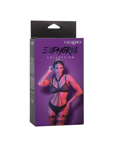 CALEXOTICS - EUPHORIA ARNÉS DE MÚLTIPLES CADENAS PREMIUM
