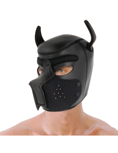 DARKNESS - MÁSCARA PERRO DE NEOPRENO CON HOCICO EXTRAÍBLE M