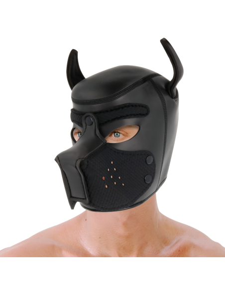 DARKNESS - MÁSCARA PERRO DE NEOPRENO CON HOCICO EXTRAÍBLE M