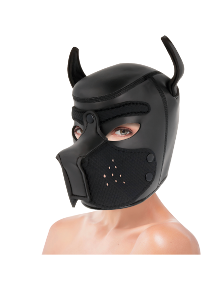 DARKNESS - MÁSCARA PERRO DE NEOPRENO CON HOCICO EXTRAÍBLE M
