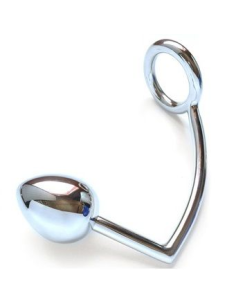 METAL HARD - ANILLO CON GANCHO ANAL 45MM
