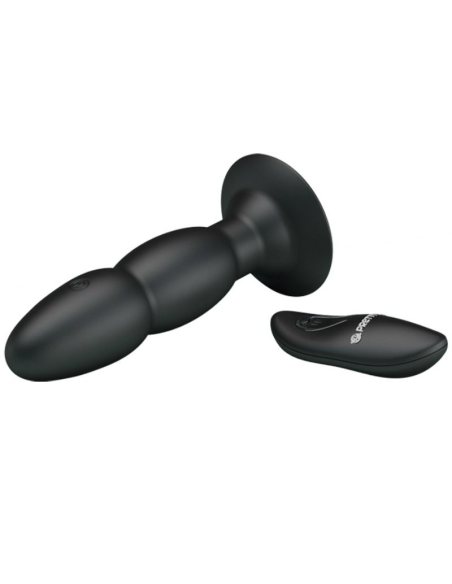PRETTY LOVE - PLUG VIBRADOR Y ROTACIÓN POR CONTROL REMOTO