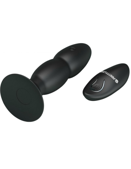 PRETTY LOVE - PLUG VIBRADOR Y ROTACIÓN POR CONTROL REMOTO