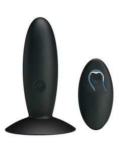 PRETTY LOVE - PLUG ANAL RECARGABLE CON VIBRACIÓN Y MANDO