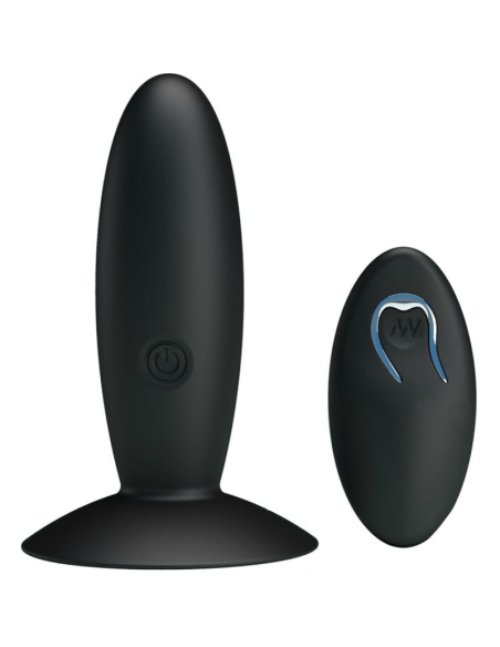 PRETTY LOVE - PLUG ANAL RECARGABLE CON VIBRACIÓN Y MANDO