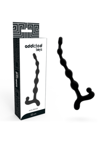 ADDICTED TOYS - Bolas Anales 22 cm Negro | SEXPLACE.MX