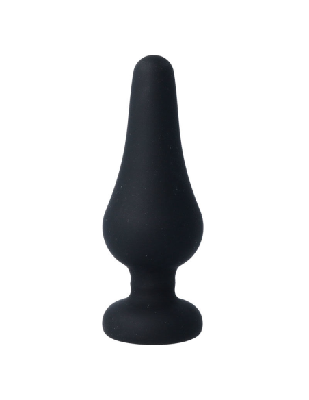 INTENSE - ANAL PLUG PIPO L SILICONE NEGRO 13 CM