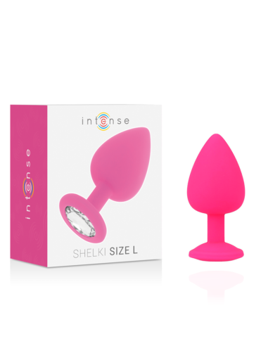 INTENSE - SHELKI L PLUG ANAL FUCHSIA