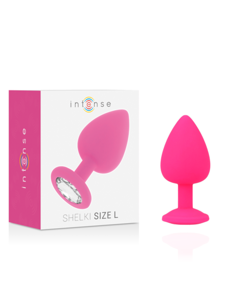 INTENSE - SHELKI L PLUG ANAL FUCHSIA