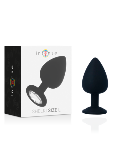 INTENSE - SHELKI L PLUG ANAL NEGRO