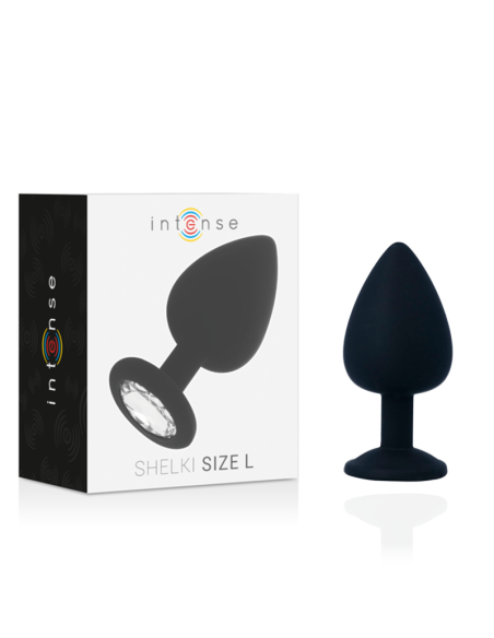 INTENSE - SHELKI L PLUG ANAL NEGRO