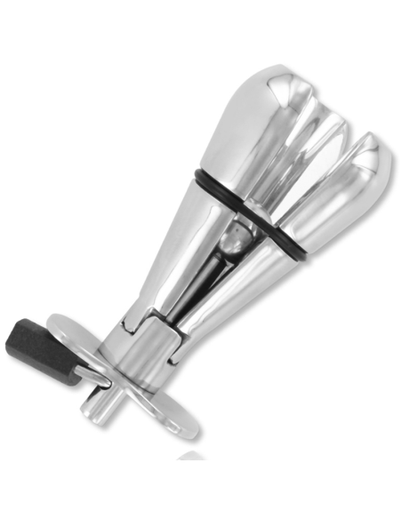 METAL HARD - PLUG ANAL METALICO CON BLOQUEO