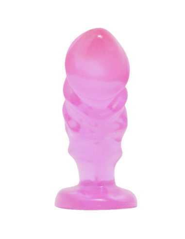 BAILE - PLUG ANAL UNISEX CON VENTOSA ROSA