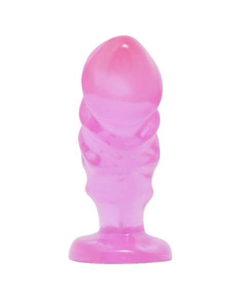 BAILE - PLUG ANAL UNISEX CON VENTOSA ROSA