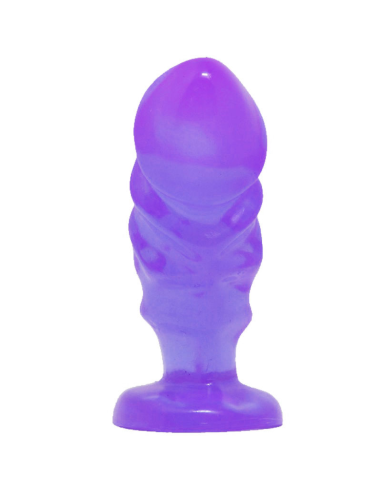BAILE - PLUG ANAL UNISEX CON VENTOSA LILA