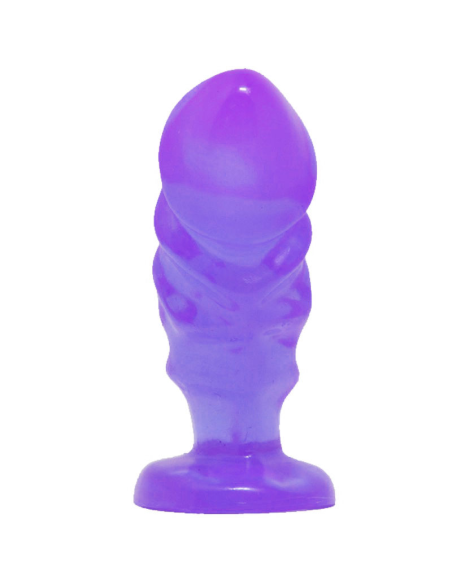 BAILE - PLUG ANAL UNISEX CON VENTOSA LILA