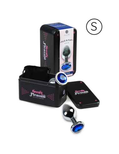 SECRETPLAY - ANAL PLUG AZUL S