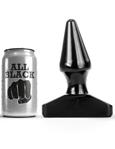 ALL BLACK - PLUG ANAL 16 CM