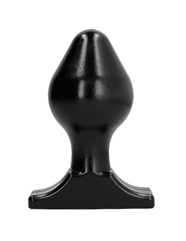 ALL BLACK - ANAL PLUG 16X8 CM