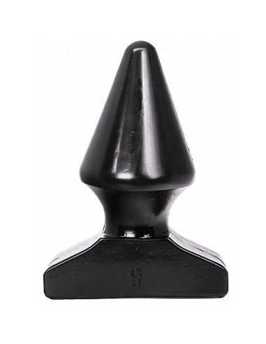 ALL BLACK - ANAL PLUG 17 CM