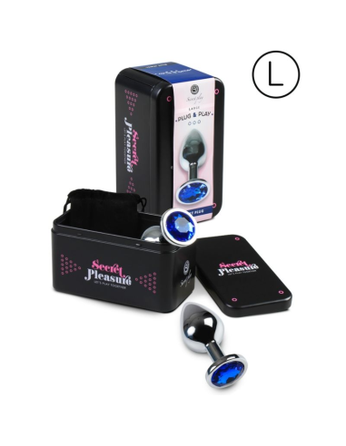 SECRETPLAY - PLUG ANAL AZUL L