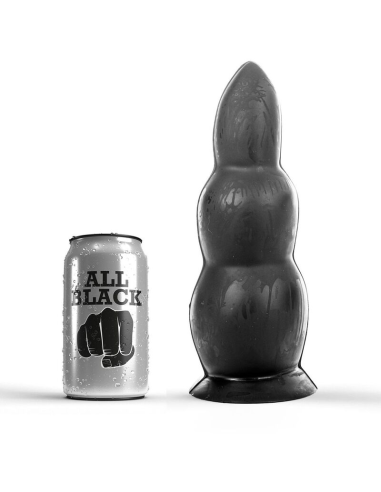 ALL BLACK - ANAL PLUG 23 CM