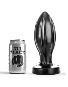 ALL BLACK - ANAL PLUG 21 CM