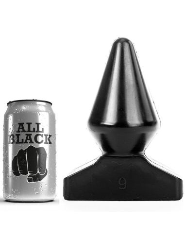 ALL BLACK - ANAL PLUG 18,5 CM