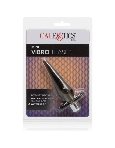 CALEXOTICS - PLUG MINI VIBRO TEASE VIBRADOR NEGRO