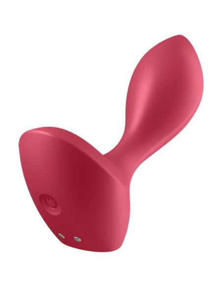 SATISFYER - BACKDOOR LOVER PLUG ANAL VIBRADOR ROJO