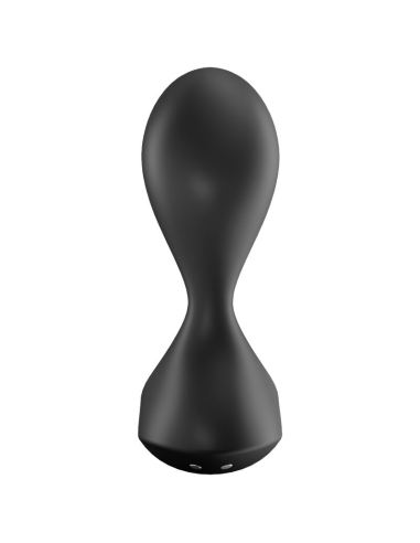 SATISFYER - SWEET SEAL PLUG VIBRADOR APP NEGRO